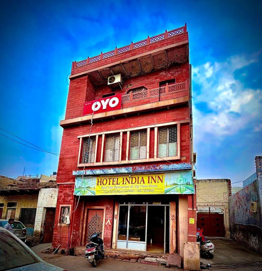 Hotel India Inn Walking Distance From Taj Mahal-- Rooftop Taj Mahal View Agra (Uttar Pradesh) Exterior foto