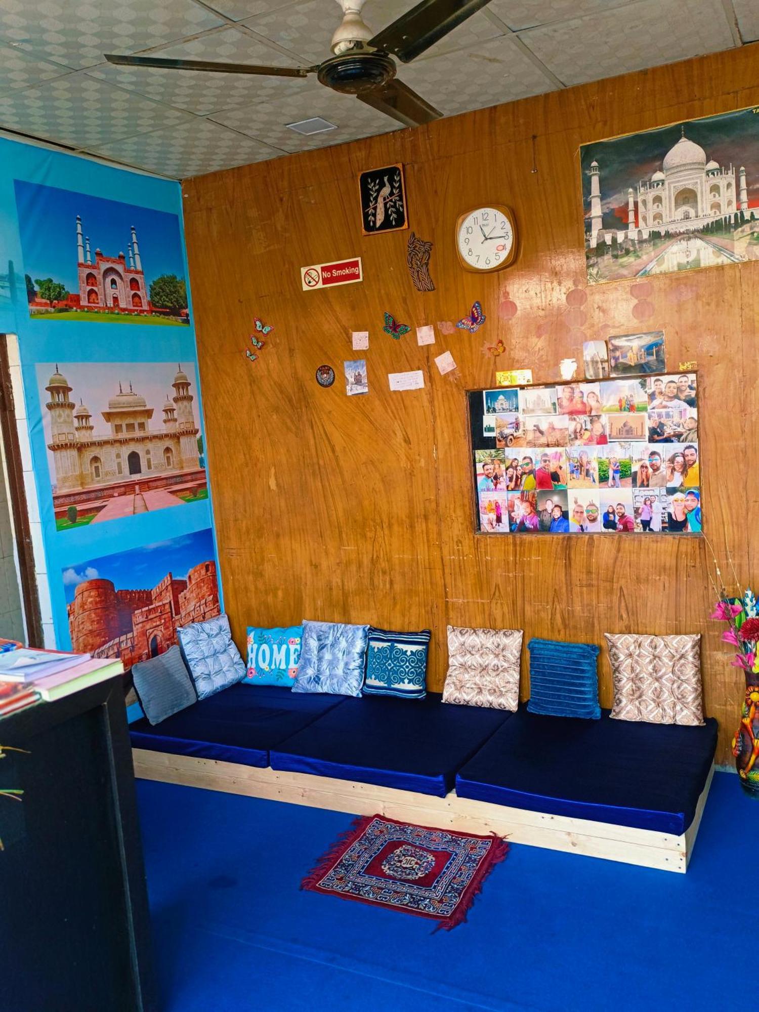 Hotel India Inn Walking Distance From Taj Mahal-- Rooftop Taj Mahal View Agra (Uttar Pradesh) Exterior foto