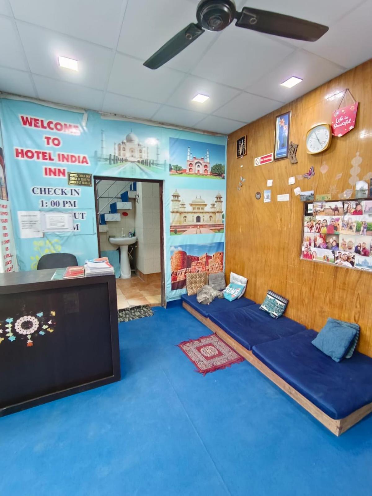 Hotel India Inn Walking Distance From Taj Mahal-- Rooftop Taj Mahal View Agra (Uttar Pradesh) Exterior foto